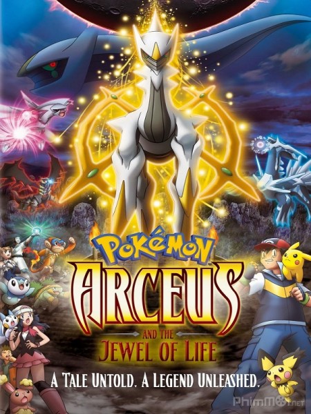 Pokemon Movie 12: Arceus Chinh phục khoảng không thời gian