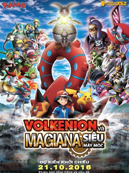 Pokemon movie 19: Volkenion và Magiana Siêu Máy Móc